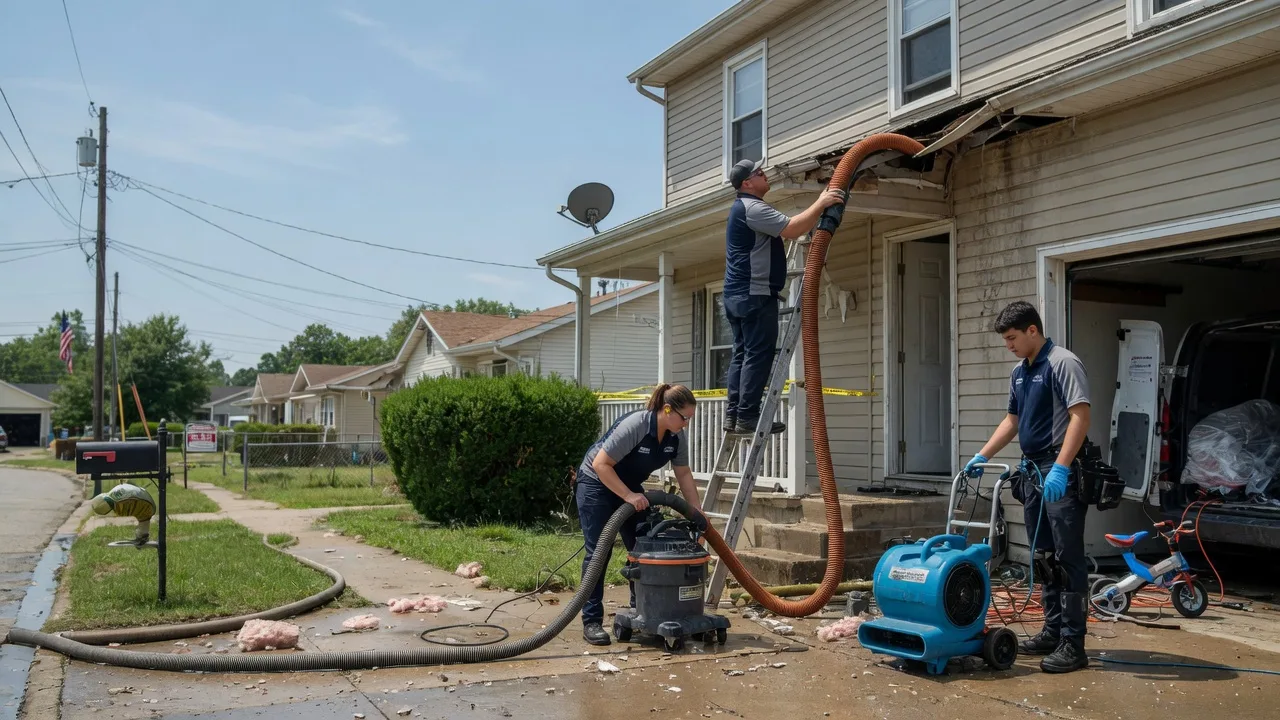 Water Damage Restoration in Montgomery City, MO near me